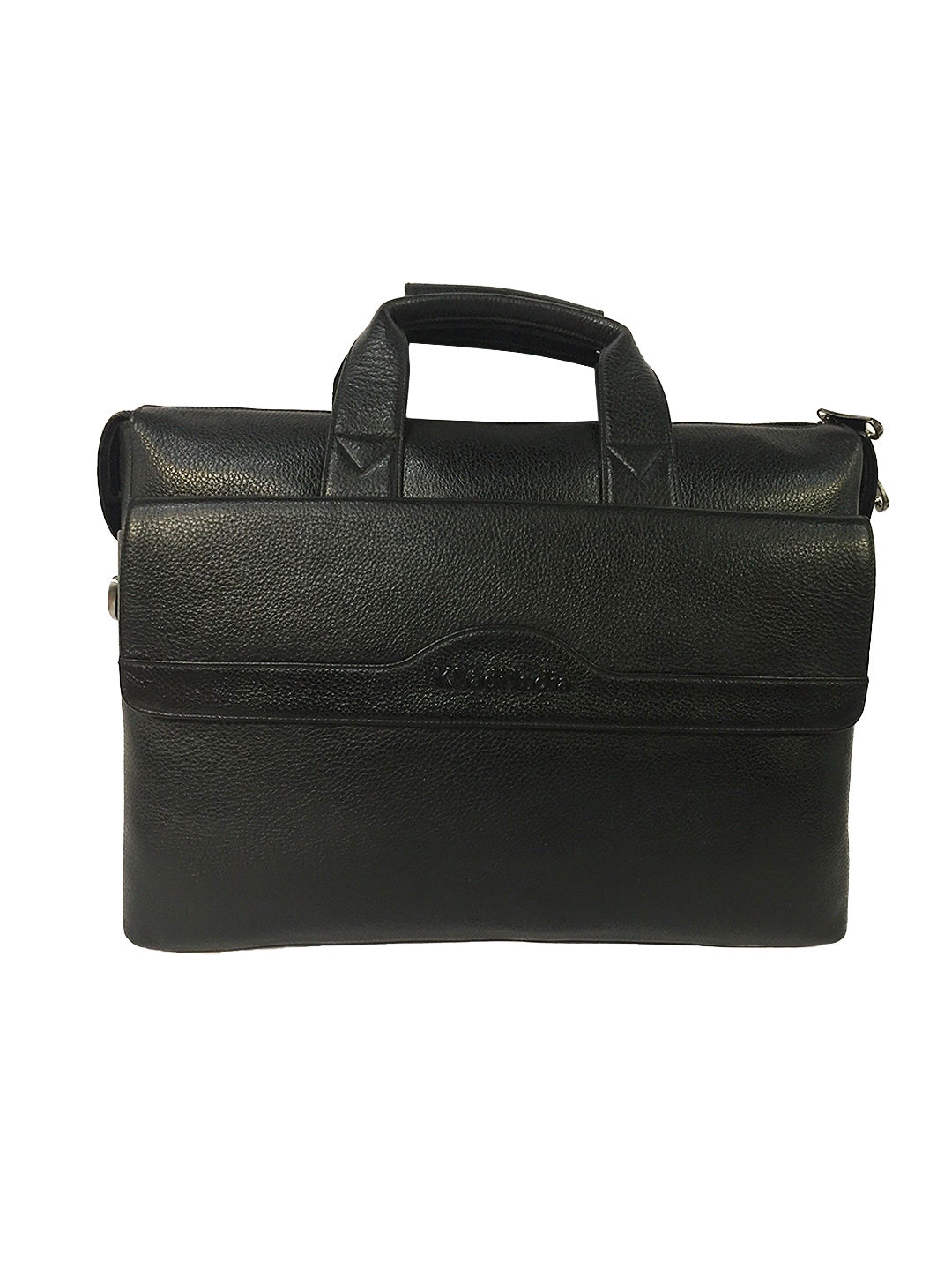 Genuine Leather Laptop Bag for Men-Office Bag for Men, Black colour-Laptop Messenger Bag -Rs7600