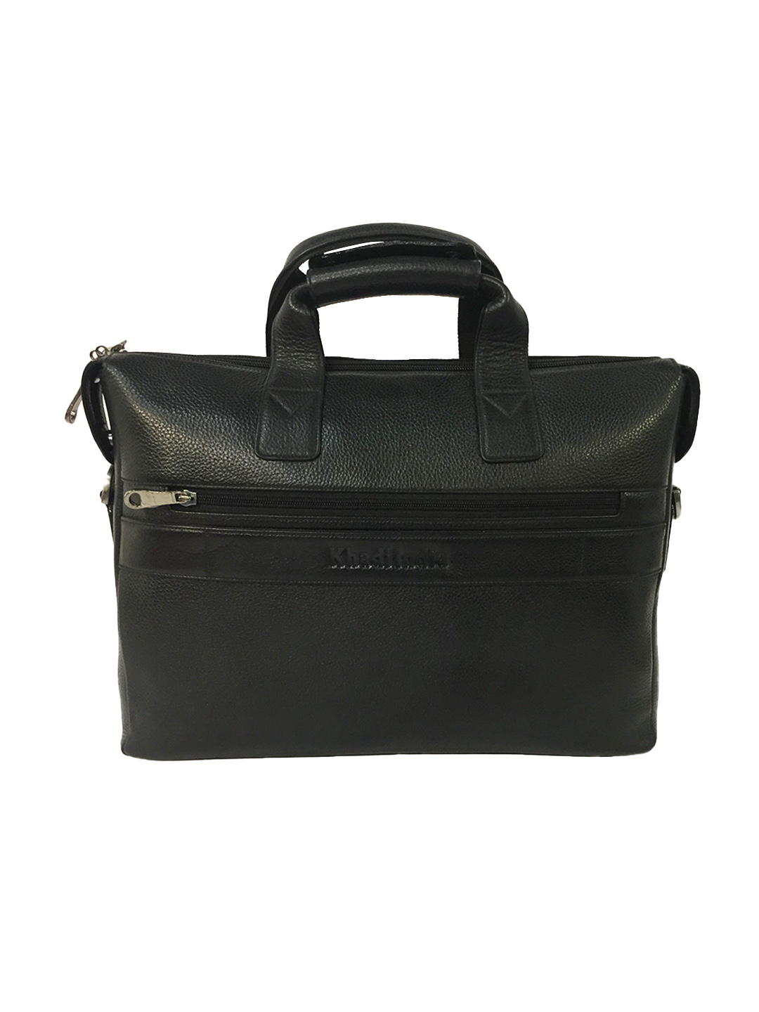 Genuine Leather Laptop Bag for Men-Office Bag for Men, Black colour- Laptop Messenger Bag -Rs7600