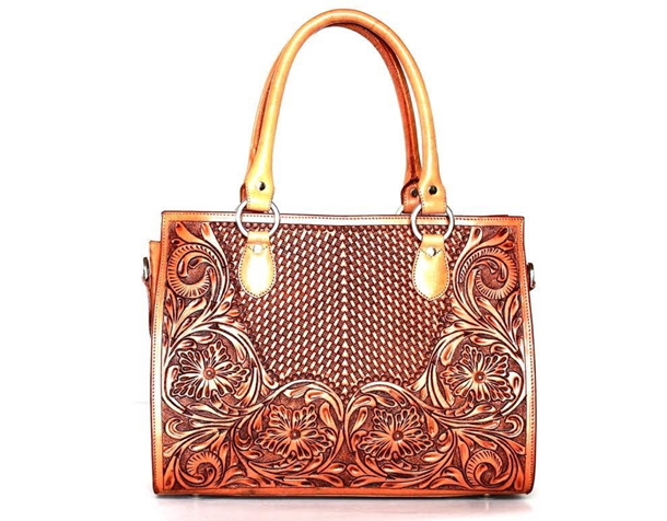 HAND CARVED BAGS-BG09 H-10 L-15 W-5 INCH- PRICE-4500